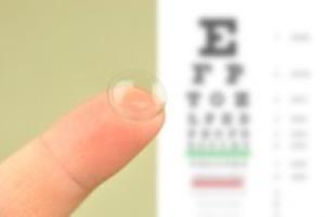 Examens de la vue pour lentilles de contact