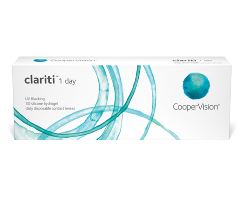 Boite de lentilles de contact clariti1day